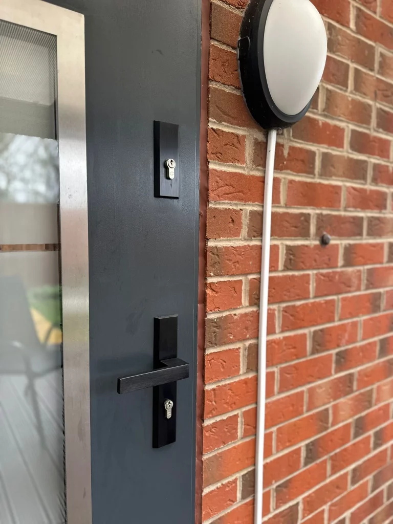 replacement of broken handles and locks